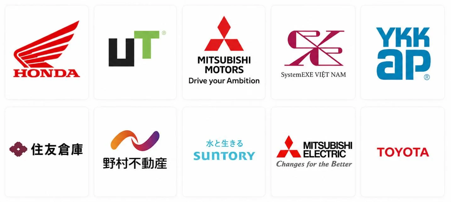 VJP VIP Servicesのご利用実績がある企業ロゴ一覧